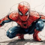 drawing:7barsug8u0w= spiderman