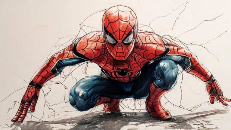 drawing:7barsug8u0w= spiderman